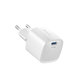 Adaptateur de charge Mini USB-C, PD 30W, blanc, Devia