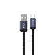 Câble USB / USB-C Gracious, 2.1A, 2m, noir, Devia