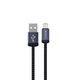 Câble Lightning / USB Gracious, 2,4A, 2m, noir, Devia