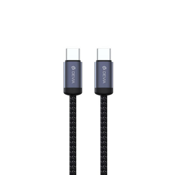 Câble USB-C / USB-C Gracious, PD 60W, 2m, noir, Devia