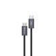Câble USB-C / USB-C Extreme Speed, PD 240W, 2m, noir, Devia