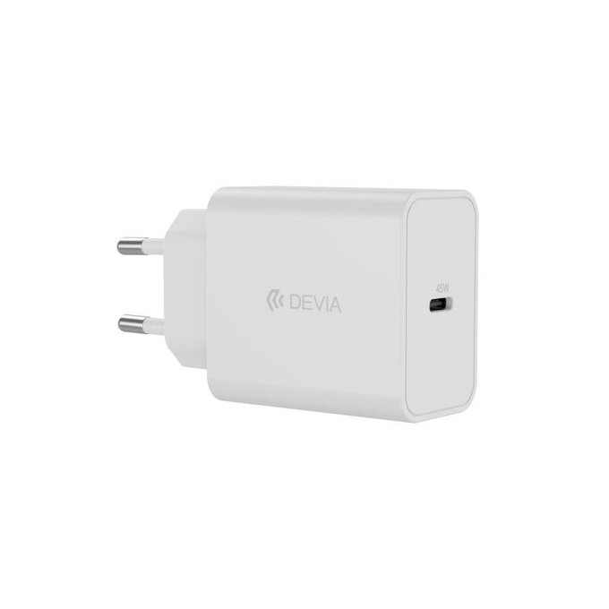 Adaptateur de charge Rocket USB-C, PD 45W, blanc, Devia
