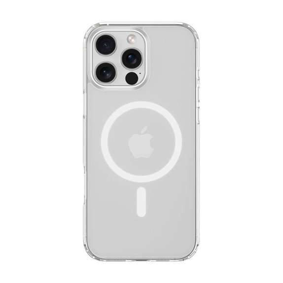 Coque Clear avec MagSafe pour iPhone 16 Pro, transparente, Devia