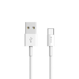 Câble USB / USB-C Smart, 2.1A, 1m, blanc, Devia