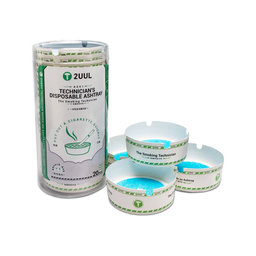 Cendrier jetable pour techniciens, 2UUL AS01, 20 pcs/boîte