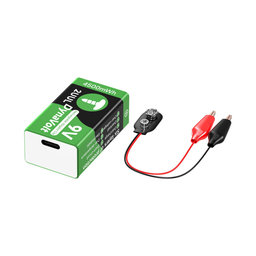 Pince crocodile avec déclenchement électrique 9V, 2UUL BT04