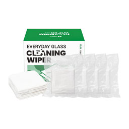 Lingettes de nettoyage pour vitres, non pelucheuses, 2UUL CL05, 4x100 pcs/boîte