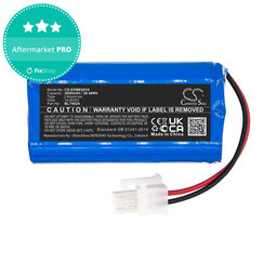 Batterie pour Ecovacs Deebot M82, Tesla RoboStar T50, T60, T80 Pro, 2600mAh, Li-Ion, 14.8V, BL7402A, HQ