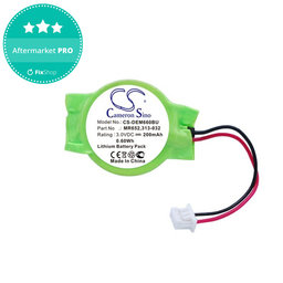 Batterie de secours pour Dell Latitude E6320, 200mAh, Lithium, 3V, 077-A00, HQ