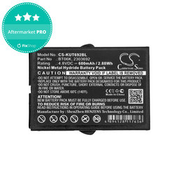 Batterie pour Ikusi T70, TM70, 600mAh, Ni-MH, 4.8V, BT06K, HQ
