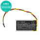 Batterie pour Mio MiVue 508, 518, 528, 538, 608, 618, 792, 230mAh, Li-Pol, 3.7V, TPC402035, HQ