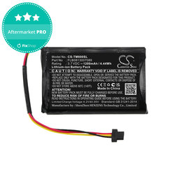 Batterie pour TomTom One XL Traffic, XL 30 Europe 31, 1200mAh, Li-ion, 3.7V, FLB0813007089, HQ