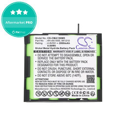 Batterie pour Compex MI-Fitness, 2000mAh, Ni-MH, 4.8V, 941213, HQ