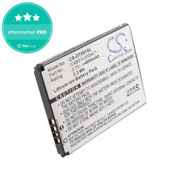Batterie pour Alcatel One Touch, OT, TCL A, Vodafone, 900mAh, Li-ion, 3.7V, CAB31L0004C1, HQ