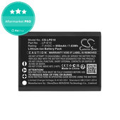 Batterie pour Canon EOS 1100D, EOS 1300D, 950mAh, Li-Ion, 7.4V, LP-E10, HQ