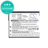 Batterie pour Sony Cyber-Shot DSC-TX20, TX9, 630mAh, Li-Ion, 3.7V, NP-BN1, HQ