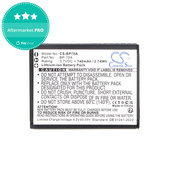 Batterie pour Samsung ES, ST, 740mAh, Li-Ion, 3.7V, BP-70A, HQ