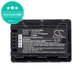 Batterie pour Panasonic HC-V210, 1500mAh, Li-Ion, 3.6V, VW-VBT190, HQ