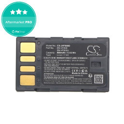 Batterie pour JVC Gr-D850ek, 800mAh, Li-Ion, 7.4V, BN-VF808, HQ