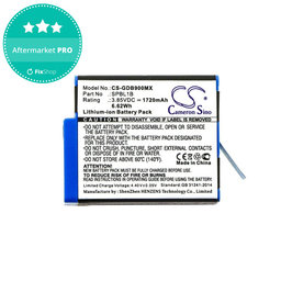 Batterie pour Gopro Hero 9, 11, 1720mAh, Li-Ion, 3.85V, SPBL1B, HQ