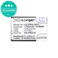 Batterie pour Panasonic KX-PRX110, 120, 150, 1750mAh, Li-Ion, 3.7V, KX-PRA10, HQ