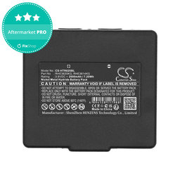 Batterie pour Hetronic Abitron Mini, 2000mAh, Ni-MH, 3.6V, RHE3620KG, HQ
