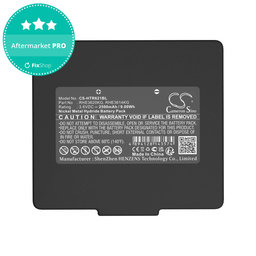 Batterie pour Hetronic, 2500mAh, Ni-MH, 3.6V, RHE3620KG, HQ