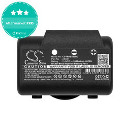 Batterie pour Imet BE5000, 2000mAh, Ni-MH, 2.4V, AS037, HQ