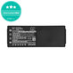 Batterie pour HBC Radiomatic BA, 2000mAh, Ni-MH, 6V, RHB1220KY, HQ