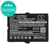 Batterie pour Ikusi TM60, 61, 62, 600mAh, Ni-MH, 7.2V, BT06, HQ