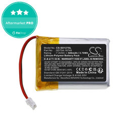 Batterie pour Sportdog Sd-1275/875, 500mAh, Li-Pol, 7.4V, SDT54-16749, HQ
