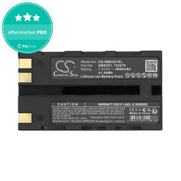 Batterie pour Geomax Stonex R6, Zoom 35, 5600mAh, Li-Ion, 7.4V, ZBA200, HQ