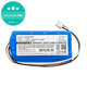 Batterie pour Televes H30FLEX, 2600mAh, Li-Ion, 7.4V, E-1982, HQ