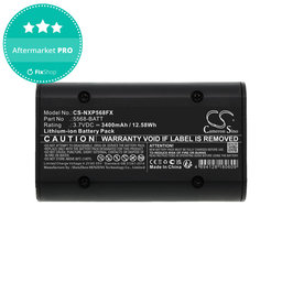 Batterie pour Nightstick 5566, 5568, 3400mAh, Li-Ion, 3.7V, 5568-BATT, HQ