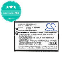 Batterie pour Nintendo New 3DS, 1200mAh, Li-Ion, 3.7V, KTR-003, HQ