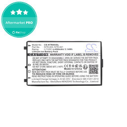 Batterie pour Nintendo, 850mAh, Li-Ion, 3.7V, NTR-003, HQ