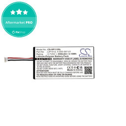 Batterie pour PSP, 850mAh, Li-Pol, 3.7V, LIP1412, HQ