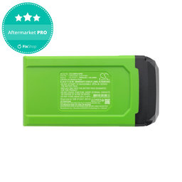 Batterie pour AKU tools Greenworks, 3000mAh, Li-Ion, 40V, GWG40B2, HQ