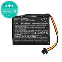 Batterie pour TomTom Start 60, 1020mAh, Li-Ion, 3.7V, VFA, HQ