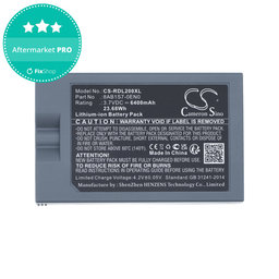 Batterie pour Ring Video Doorbell 2, 3, 4, 6400mAh, Li-Ion, 3.7V, 8AB1S7-0EN0, HQ