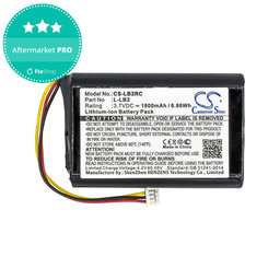 Batterie pour Logitech MX1000, 1800mAh, Li-Ion, 3.7V, L-LB2, HQ