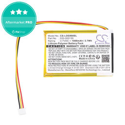 Batterie pour Logitech G403, G703, G900, G903, 1000mAh, Li-Pol, 3.7V, 533-000130, HQ