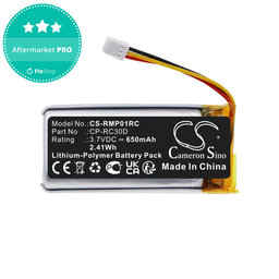 Batterie pour Razer Naga Pro, Basilisk Ultimate, 650mAh, Li-Pol, 3.7V, CP-RC30D, HQ