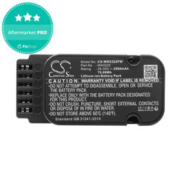 Batterie pour Worx Landroid WG790, WG796, L1500, L2000, 2500mAh, Li-Ion, 28V, WA3225, HQ