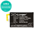 Batterie pour Blackberry Keyone, 3400mAh, Li-Pol, 3.85V, BAT63108-003, HQ