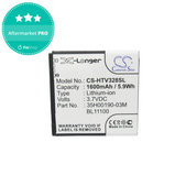 Batterie pour HTC Desire X, Desire V, 1600mAh, Li-Ion, 3.7V, 35H00190-03M, HQ