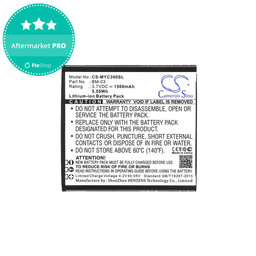 Batterie pour MyPhone Funky, 1500mAh, Li-Ion, 3.7V, BM-03, HQ