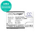 Batterie pour Nokia 6300 4G, Nokia 8000 4G, 1500mAh, Li-Ion, 3.7V, BL-4AX, HQ