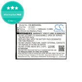 Batterie pour Navon Mizu D455, 1460mAh, Li-Ion, 3.7V, G13001, HQ