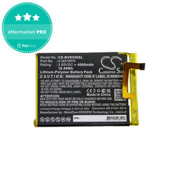 Batterie pour Blackview BV5500, 4000mAh, Li-Pol, 3.85V, 416078PH, HQ